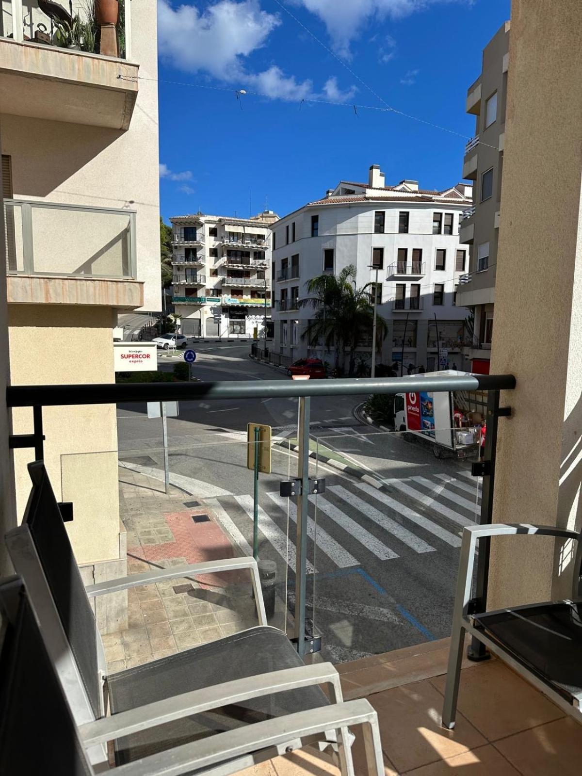 Stadscentrum Moraira Appartement El Sol De Moraira Met Zwembad Extérieur photo